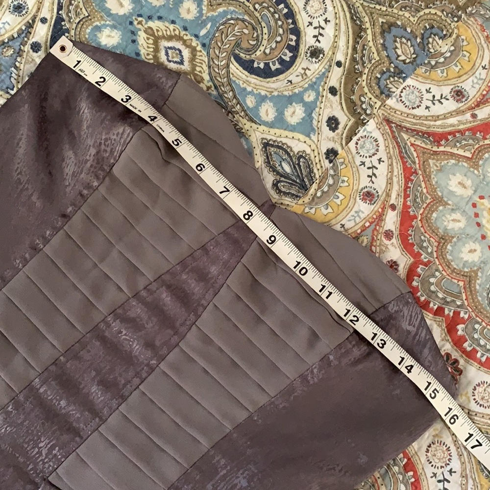 Bcbgeneration Slate Gray Strapless Mini Dress M - image 7